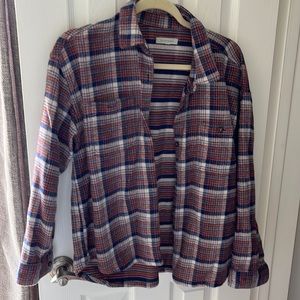 Outerknown womens plaid shirt